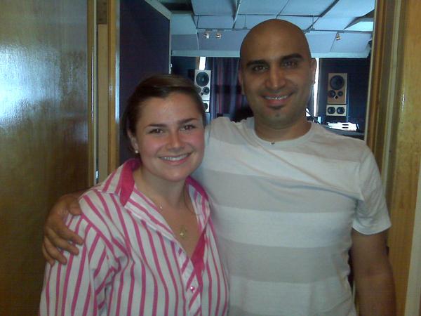 Arielle Feinman and Yakir Ben-Hur at Metrosonic