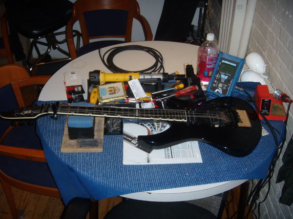 Guitar surgery