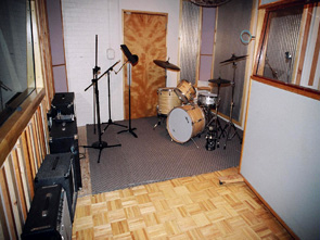 Yamaha Drum Set in the Live Room