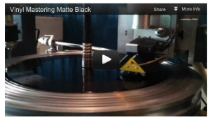 Vinyl Mastering for Matte Black