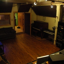 Metrosonic\'s control room in birds eye view