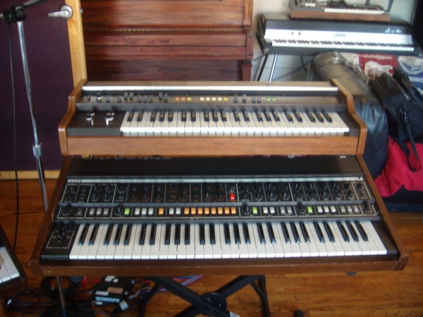 Korg Vocoder Plus VP-330 and Korg Trident