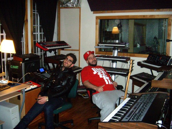 Dave 1 and P-Thugg of Chromeo