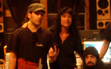 Anthrax at MetroSonic Recording Studios NYC