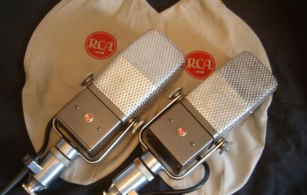 Prototype RCA 44BX Ribbon Microphone, matched pair