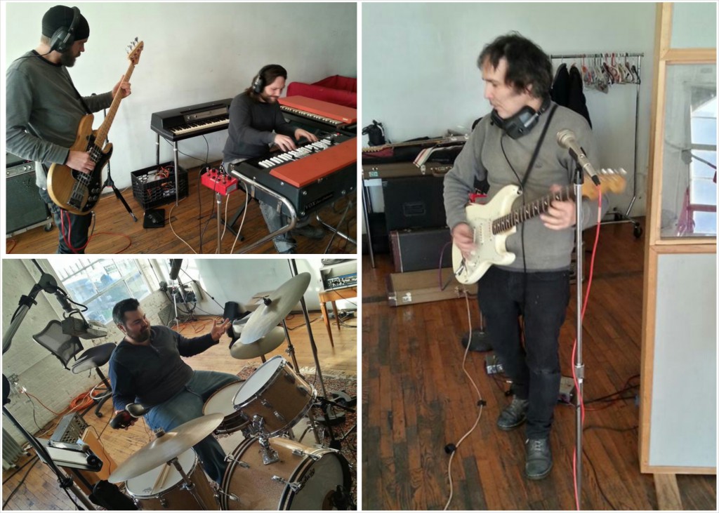 Peter Klarnet, Rob Morrison (Top Left), Pete Martinez (Bottom Left), Viktor Venom (Right)