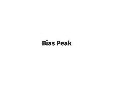 bias peak