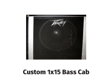 custom 1x15 bass cab