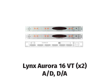lynx aurora 16 vt (x2) A/D, D/A