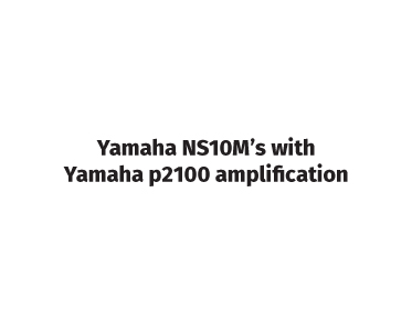 yamaha ns10m